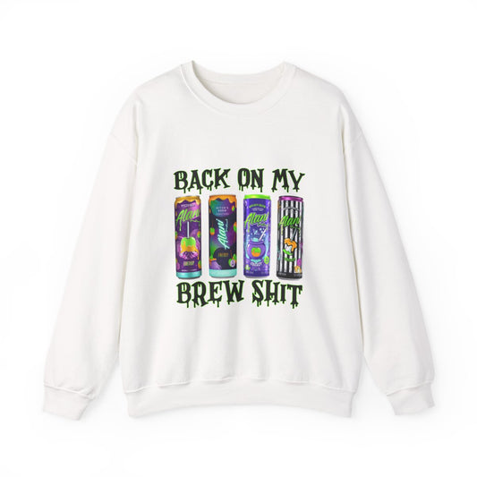 PRE-ORDER—Playful Brew Sweatshirt - Unisex Crewneck, Perfect for Casual Outings, Halloween, Gift Idea, Trendy Style, Cozy Layering